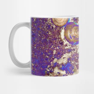 Snail Shells- Violet Blue Mug